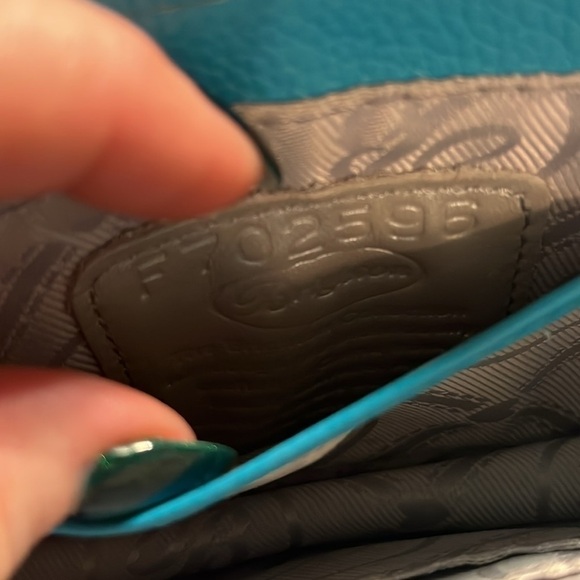 Brighton Ginger Snappy Mini Bag & 2 More Snappy Flaps Cerulean Blue Fashionista - Picture 13 of 13